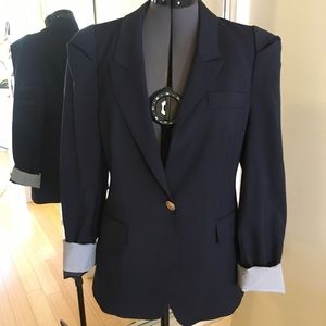 Tailored navy blazer. Excellent condition